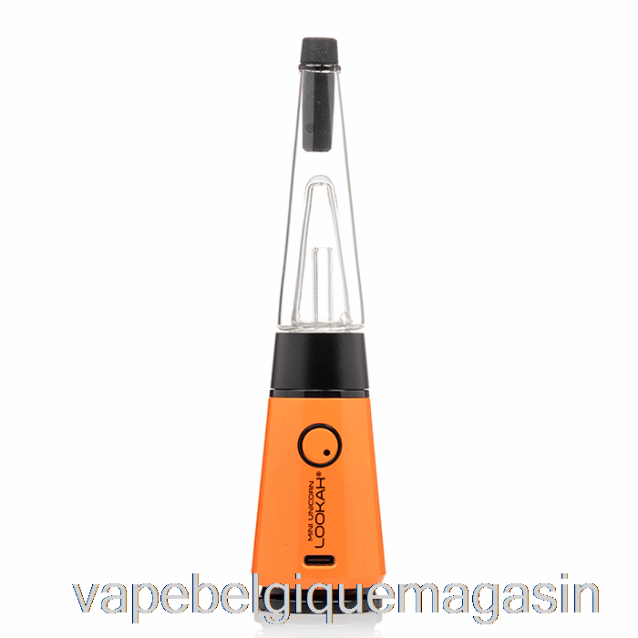 Vape Shop Bruxelles Kit Mini Vaporisateur Lookah Licorne Orange